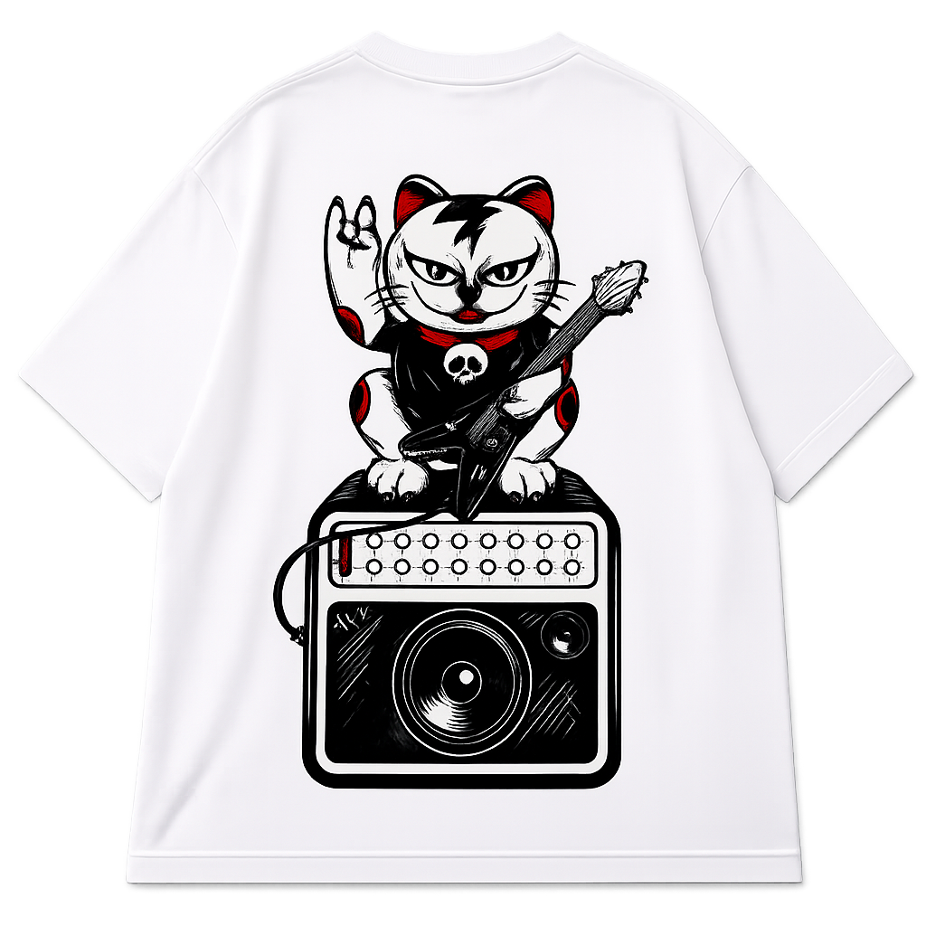 Electric Neko oversized T-shirt